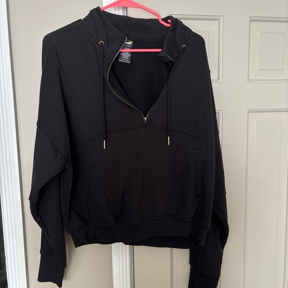 Avia Black Zip-Up Jacket